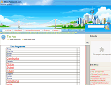 Tablet Screenshot of meechaitravel.com
